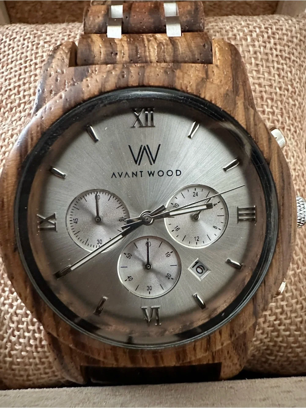 AVANTWOOD Chrono S - Orient Silver